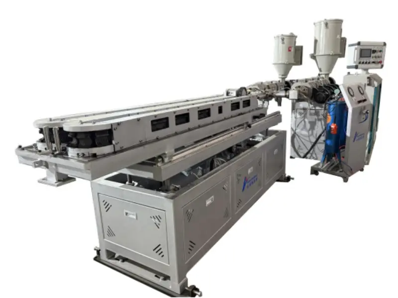 Nieuw ontwikkelde enkel- en dubbelwandige golfpijpmachine: één machine, twee toepassingen Nieuw ontwikkelde enkel- en dubbelwandige golfpijpmachine: één machine, twee toepassingen