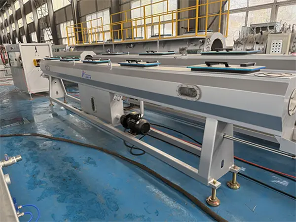 Succesvolle proef met 16-110 mm PE-buismachine